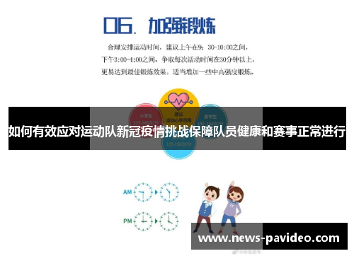 如何有效应对运动队新冠疫情挑战保障队员健康和赛事正常进行